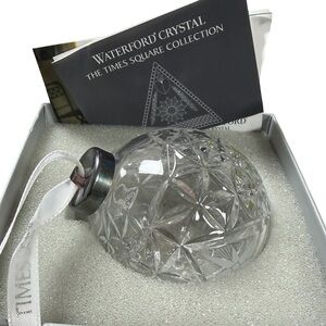 WATERFORD  CRYSTAL
 Times Square Ornament
2000 HOPE FOR ABUNDANCE